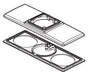 Delta Trillian RP101414KSPR Escutcheon and Base Plate
