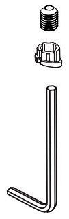 Delta Trillian RP101435KS Screw,Cover and Allen Wrench