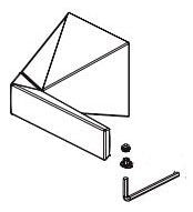 Delta Trillian RP101444PNPR Handle Kit