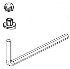 Delta Trillian RP101447KS Handle Set Screw, Cover andWrench