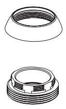 Delta Pierce RP101500BL Bonnet Nut and Cap