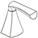 Delta Pierce RP101503CZ Two Metal Lever Handle Kit