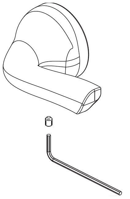 Delta Caffery RP101537CZ Metal Lever Handle Kit - 14 Series