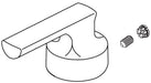 Brizo Frank Lloyd Wright RP101565PN Lever Handle, Button & Screw