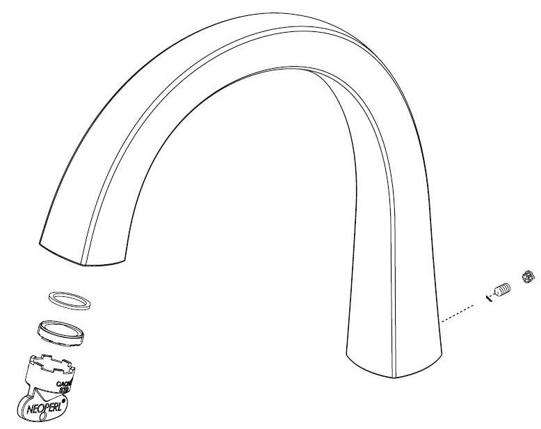 Delta Stryke RP101574SS Spout Assembly