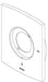 Brizo Kintsu RP101593BNX Escutcheon - Pres Bal