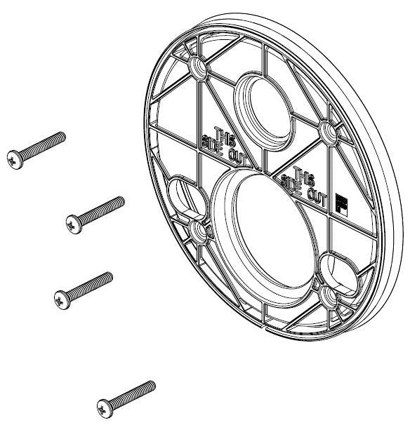 Brizo Kintsu RP101604 Back Plate & Screws