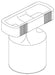 Brizo Kintsu RP101607PC Diverter Knob Handle
