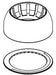 Delta RP101646BL Bonnet Cap and Indicator Ring