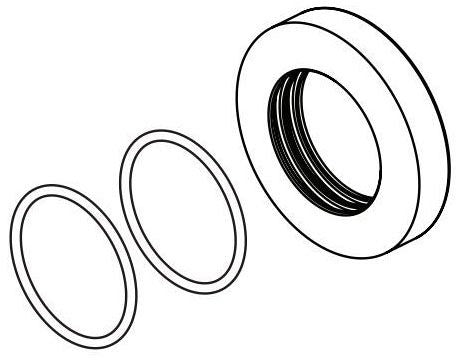 Brizo Essential Shower RP101663BL Flange and O-rings