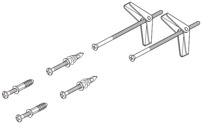 Brizo Essential Shower RP101666 Mounting Hardware