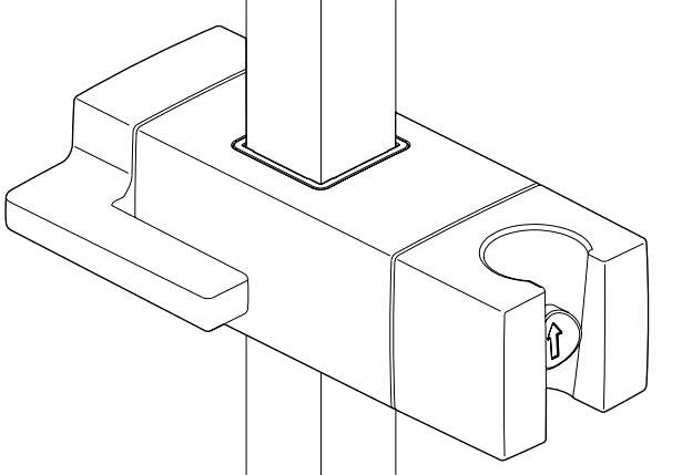 Brizo Essential Shower RP101698BN Slidebar Handshower Holder