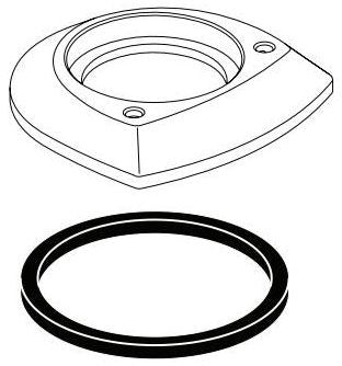 Delta Galeon RP101752BL Roman Tub Handle Escutcheon