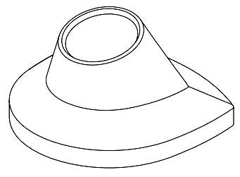 Delta Galeon RP101755PCPR Hand Shower Escutcheon
