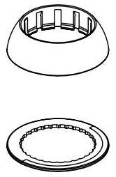 Delta Galeon RP101761BL Bonnet Cap, Nut And Indicator