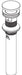 Peerless Precept RP101776 Push pop assembly
