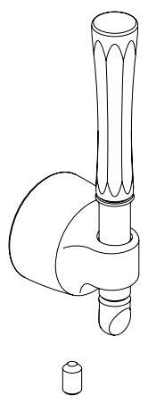 Brizo Tulham RP101792BLBNX Handle & Set Screw - Bev