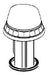 Brizo Tulham RP101796BLBNX Base & Gasket