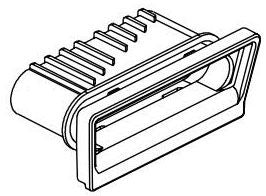 Brizo Frank Lloyd Wright RP101802SL Stream Straightener