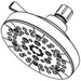 Delta Faryn RP101959CZ 5-Setting Shower Head