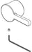 Delta Greydon RP101960BL Single Metal Lever Handle Assembly - 14 Series
