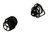 Brizo Allaria RP101985BL Set Screw, Button Cover & Wrench-TF