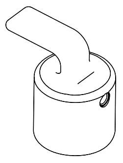 Brizo Allaria RP102001BL Diverter Handle
