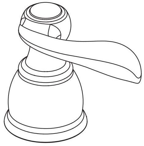 Delta Windemere RP102084BN Two Metal Lever Handle Kit