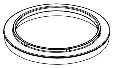 Peerless Flute RP102103 Base & plate