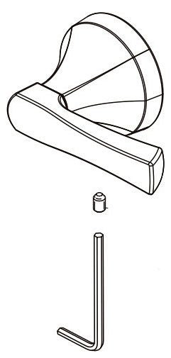 Delta Arcadia RP102176BL Metal Lever Handle Kit - 14 Series