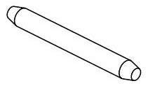 Delta Universal Showering Components RP102999 Bracket Hinge Pin