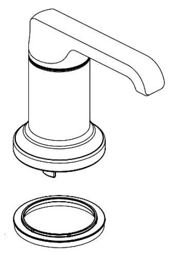 Delta Tetra RP103274BL Handle Kit & Glide Rings
