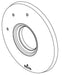 Delta Tetra RP103297BL 3 Function Escutcheon
