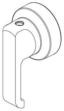 Delta Tetra RP103304BL Handle, Set Screw & Cover