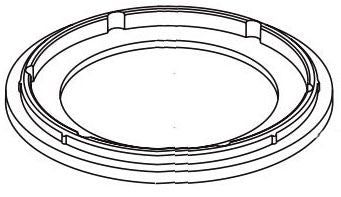 Delta Greydon RP103319 Handle Base & Gasket