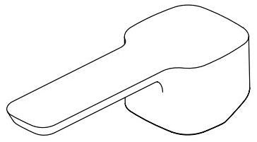 Delta Modern RP103379BL Handle Kit