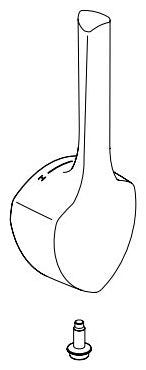 Delta Bacuri RP103381 Handle with Set Screw