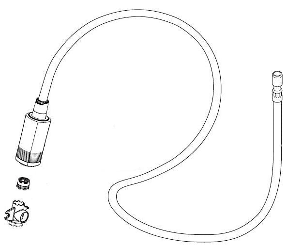 Brizo Kintsu RP103406SS Hose & Sprayer Assembly