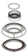 Delta Sandover RP103445BL Handle Base & Plate with O-ring & Adapter