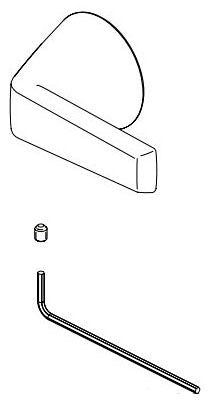 Delta Sparrow RP103555BL Metal Lever Handle Kit - 14 Series
