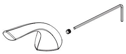 Delta Eldren RP103566BL Single Metal Lever Handle Kit