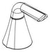 Delta Eldren RP103571PC Two Metal Lever Handle Kit