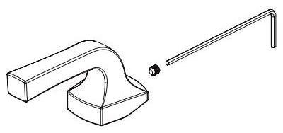 Delta Knoxville RP103572BL Single Metal Lever Handle Kit