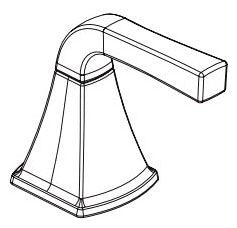 Delta Knoxville RP103575BL Two Metal Lever Handle Kit