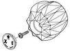 Delta RP16919 Clear Knob Handle Kit