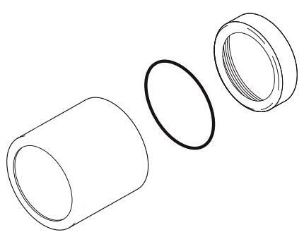 Delta:RP37732 Sleeve, Bonnet & O-Ring - 17 Series