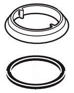 Brizo Floriano: Trim Ring and Gasket