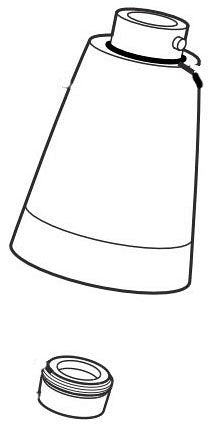 Brizo Venuto: Pull-Down Wand Assembly - Bar/Prep