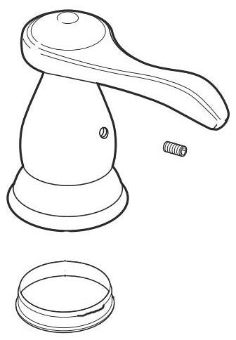 Delta Orleans: Metal Lever Handle Set - Kitchen