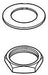 Brizo Select Trevi RP44193 Gasket, Nut, Washer